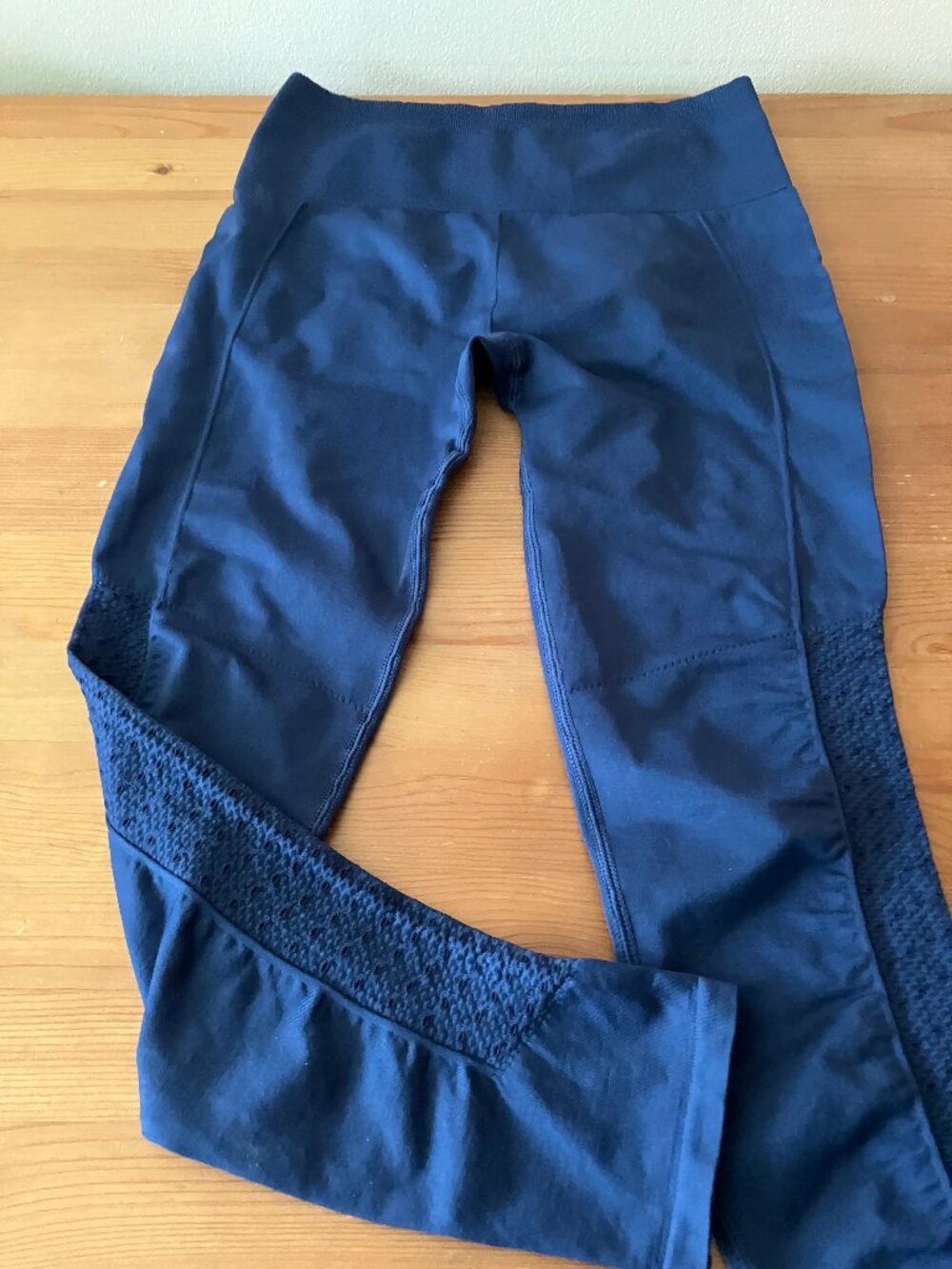 FABLETICS Ladies' SculptKnit  Athletic Leggins Navy Blue Size S